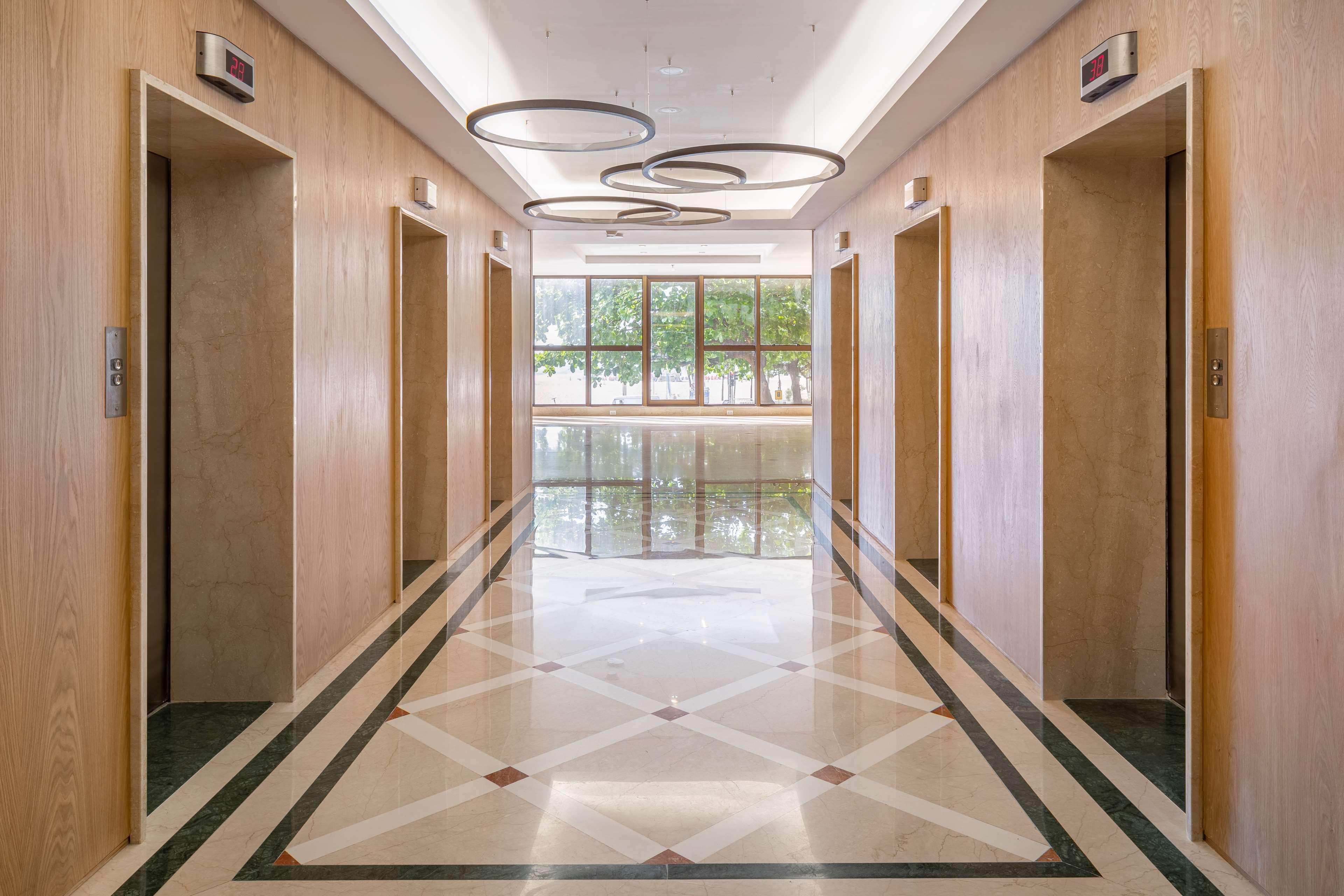 里约热内卢科帕卡巴纳希尔顿酒店 外观 照片 The elevator lobby