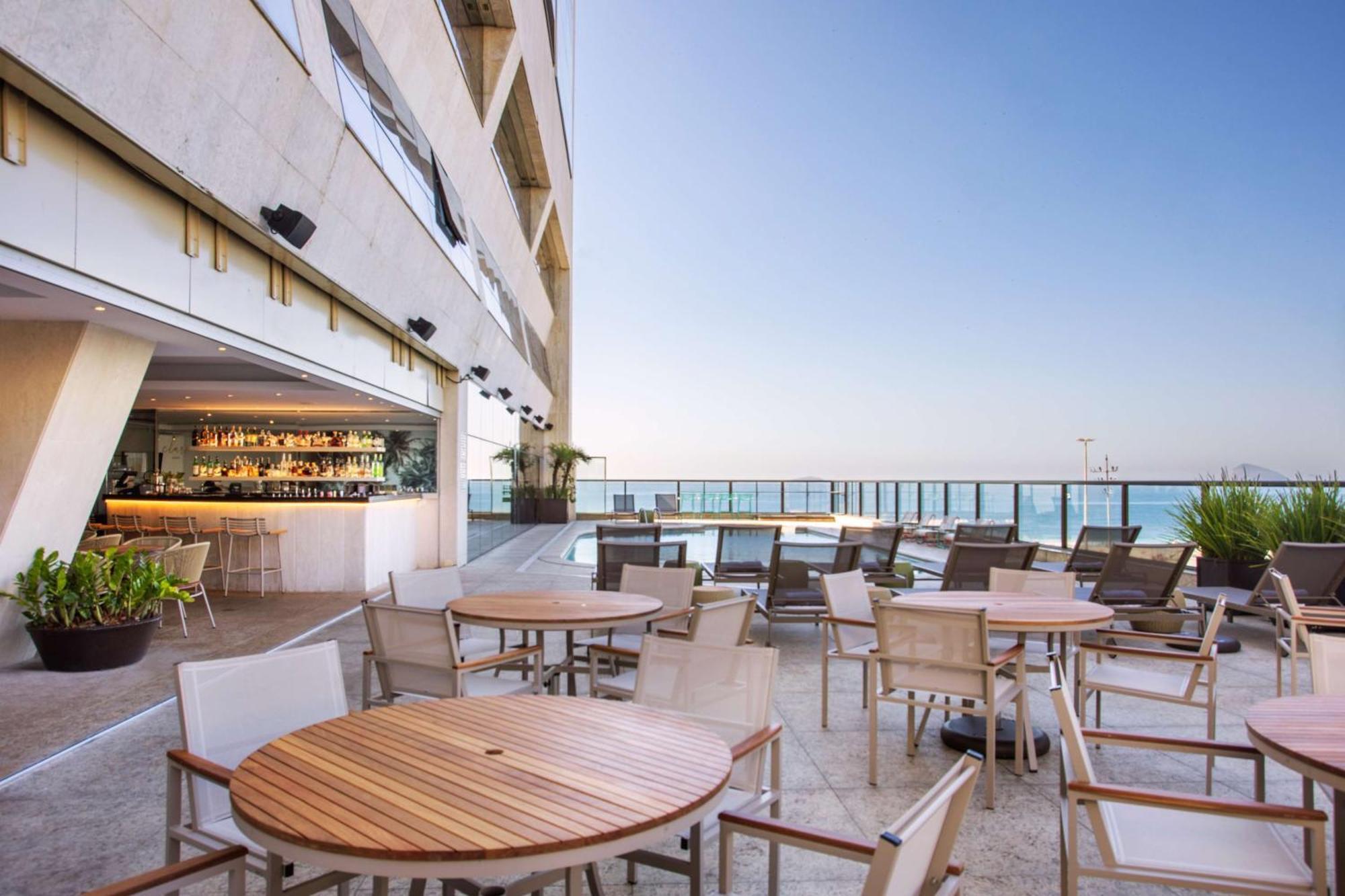 里约热内卢科帕卡巴纳希尔顿酒店 外观 照片 The Sky Bar