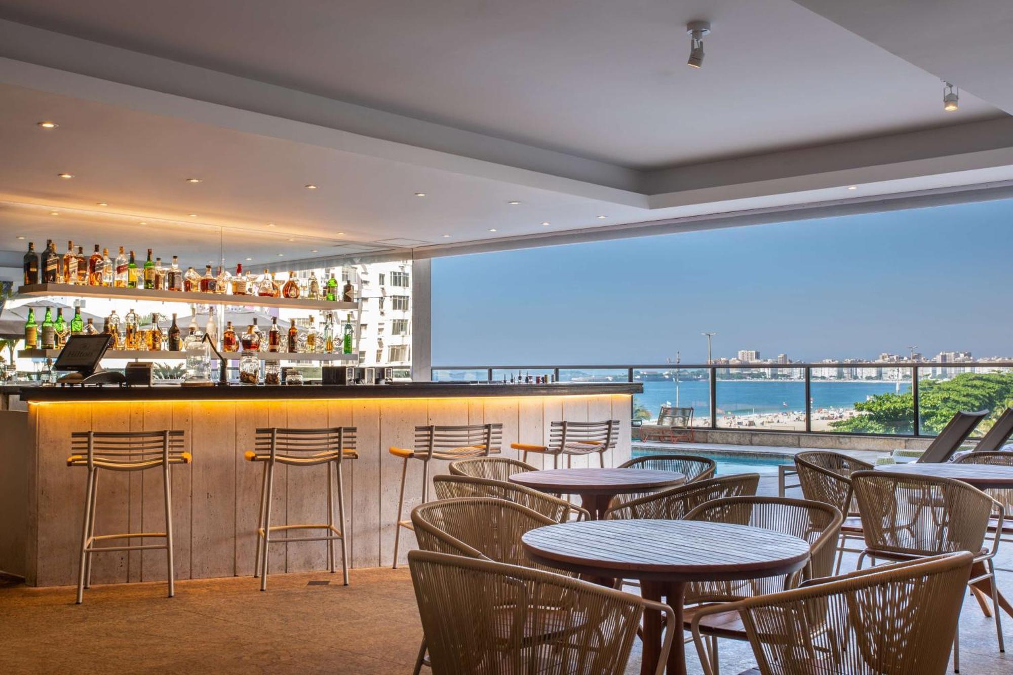 里约热内卢科帕卡巴纳希尔顿酒店 外观 照片 Sky Bar