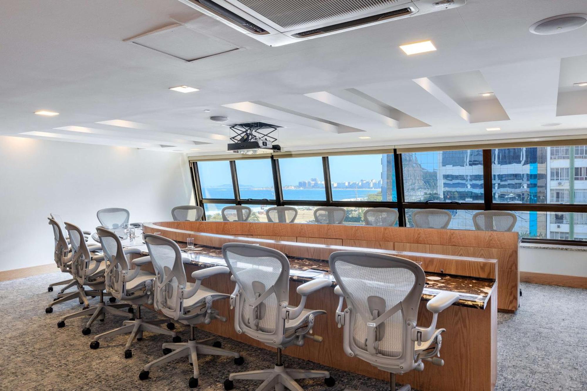 里约热内卢科帕卡巴纳希尔顿酒店 外观 照片 A meeting room at the University of Macau